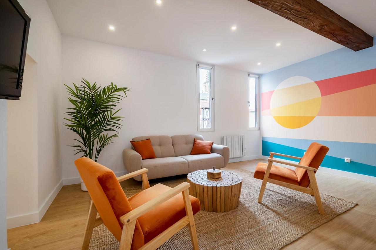 Magnifique Appartement Plein Centre, Calme, Netflix Мірпуа Екстер'єр фото